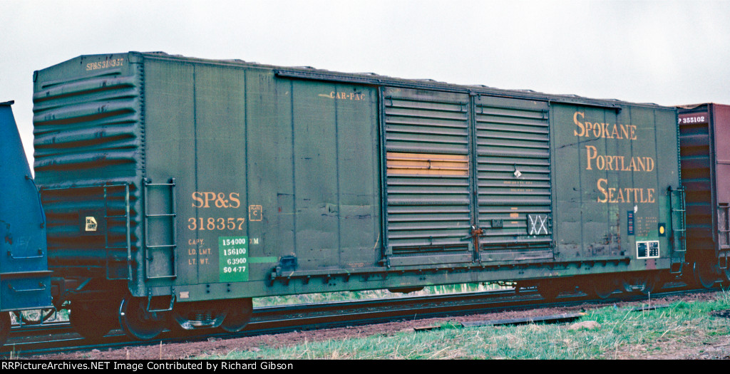 SP&S 318357 Boxcar